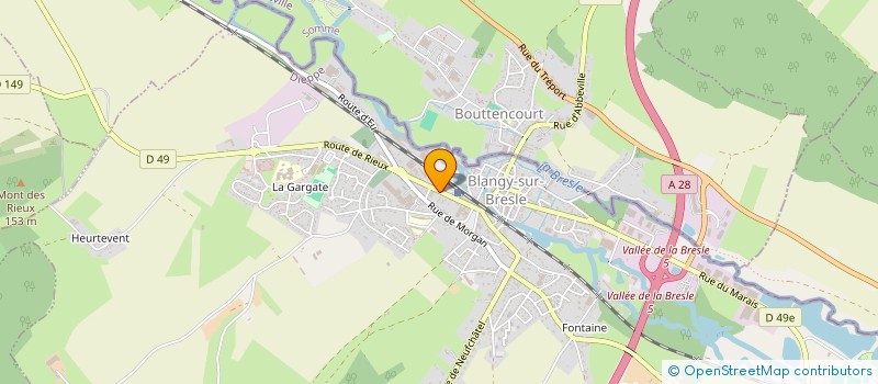 localisation de l'entreprise MADAME MARIE LELONG à BLANGY-SUR-BRESLE