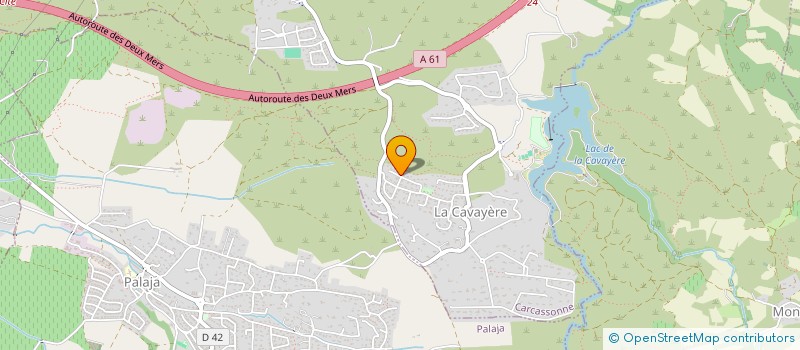 localisation de l'entreprise MADAME MARIE LELOUX  CARCASSONNE