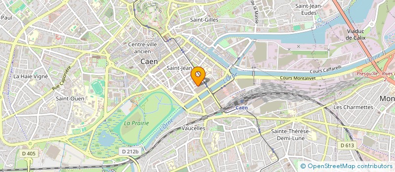 localisation de l'entreprise MADAME MARIE LEMARCHAND à CAEN