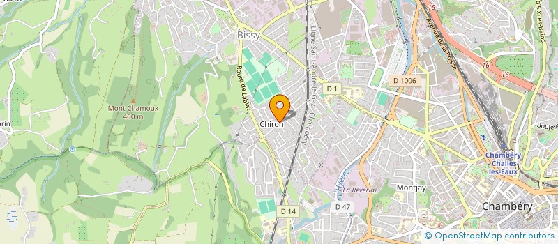 localisation de l'entreprise MADAME MARIE LEMONNIER à CHAMBERY