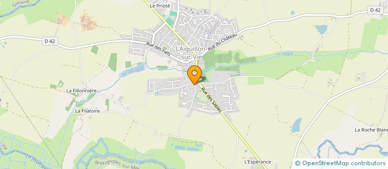 localisation de l'entreprise MADAME MARIE LEMONNIER  VANDRIMARE