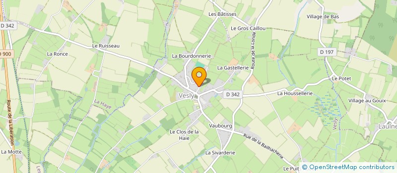 localisation de l'entreprise MADAME MARIE LENESLEY  VESLY