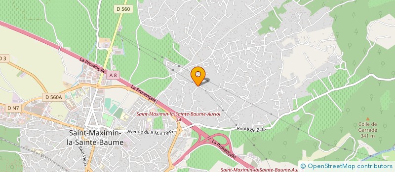 localisation de l'entreprise MADAME MARIE LENOIR à SAINT-MAXIMIN-LA-SAINTE-BAUME