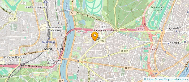 localisation de l'entreprise MADAME MARIE LEPETIT à BOULOGNE-BILLANCOURT