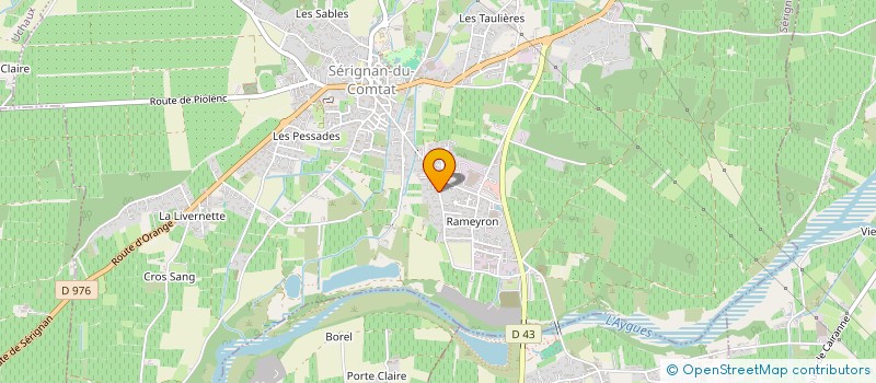 localisation de l'entreprise MADAME MARIE LEPLA  SERIGNAN-DU-COMTAT