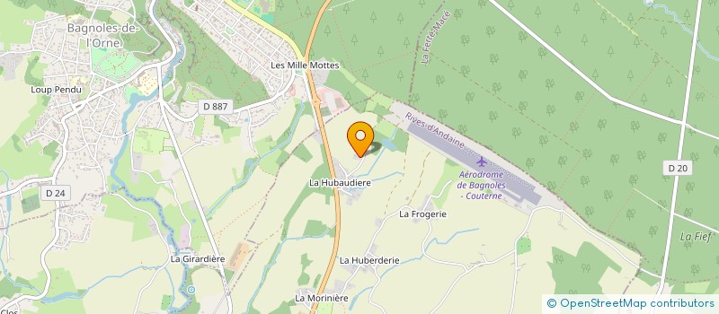localisation de l'entreprise MADAME MARIE LEPLAT à JUVIGNY VAL D'ANDAINE
