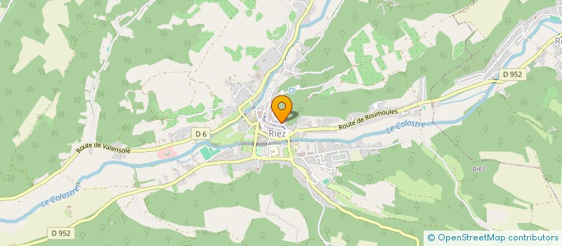localisation de l'entreprise MADAME MARIE LEPORINI à RIEZ