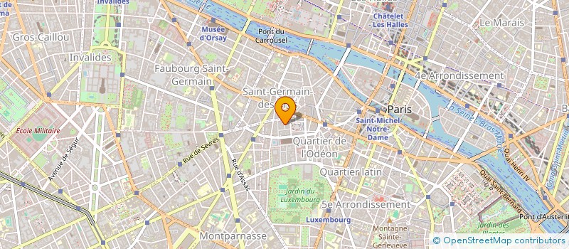 localisation de l'entreprise MADAME MARIE LEPOUTRE  PARIS