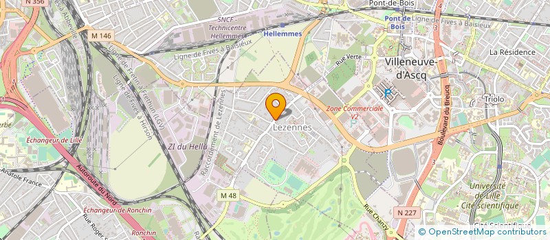 localisation de l'entreprise MADAME MARIE LEPRETRE à LILLE