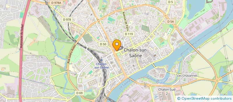 localisation de l'entreprise MADAME MARIE LEQUET à CHALON-SUR-SAONE