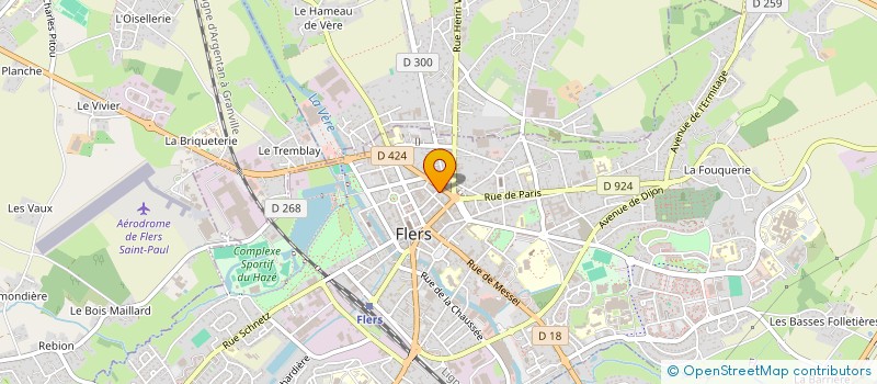 localisation de l'entreprise MADAME MARIE LEROI à FLERS