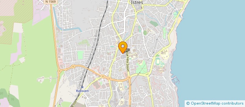 localisation de l'entreprise MADAME MARIE LEROUL  ISTRES