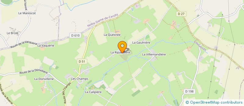 localisation de l'entreprise MADAME MARIE LEROUX à HAMBYE