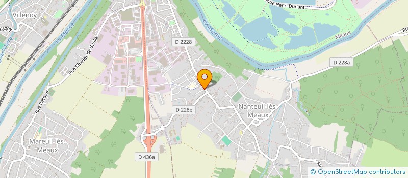 localisation de l'entreprise MADAME MARIE LEROUX à NANTEUIL-LES-MEAUX