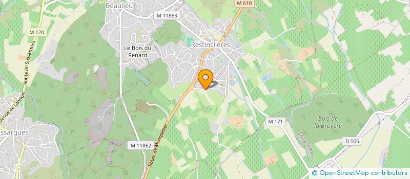 localisation de l'entreprise MADAME MARIE LEROY  RESTINCLIERES