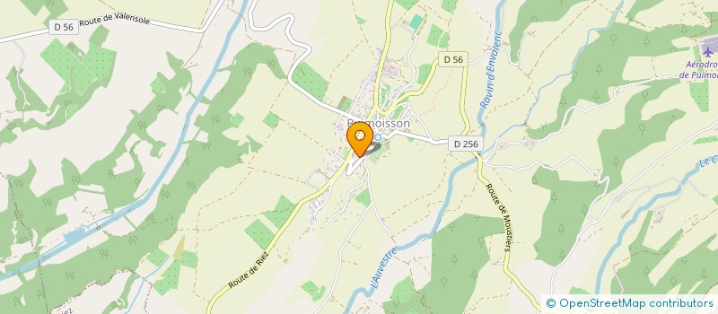 localisation de l'entreprise MADAME MARIE LESAURE  PUIMOISSON