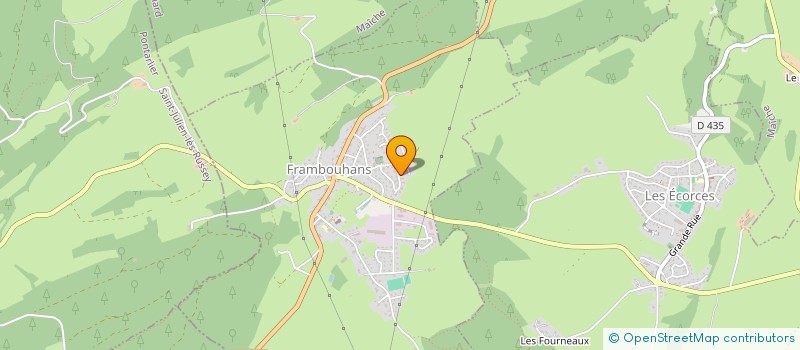 localisation de l'entreprise MADAME MARIE LETONDAL  FRAMBOUHANS