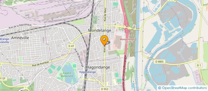 localisation de l'entreprise MADAME MARIE LEUCK  MONDELANGE