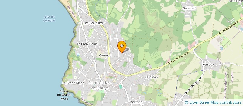 localisation de l'entreprise MADAME MARIE LEUX  SAINT-GILDAS-DE-RHUYS