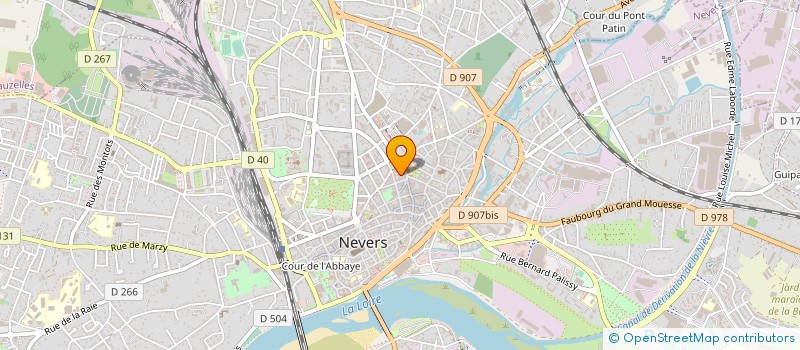 localisation de l'entreprise MADAME MARIE LEVEILLE à NEVERS