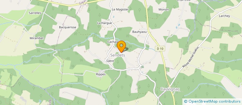 localisation de l'entreprise MADAME MARIE LEVEILLE  MARIONS