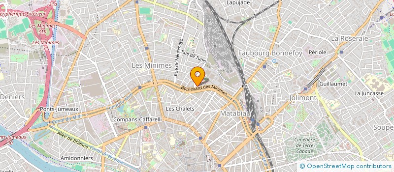 localisation de l'entreprise MADAME MARIE LEVI à TOULOUSE