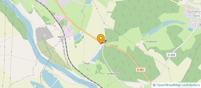 localisation de l'entreprise MADAME MARIE LEVREAU  SAUVIGNY-LES-BOIS