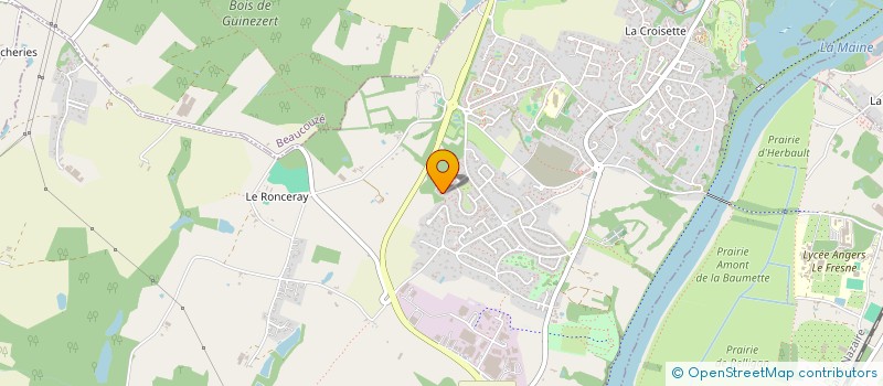 localisation de l'entreprise MADAME MARIE LHEMANNE  BOUCHEMAINE