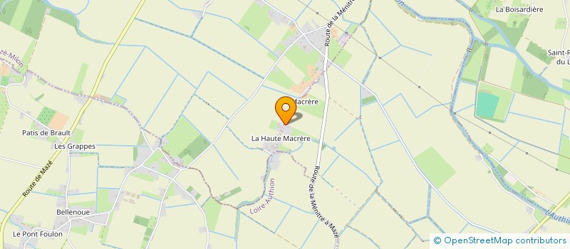 localisation de l'entreprise MADAME MARIE LHEUREUX  LA MENITRE