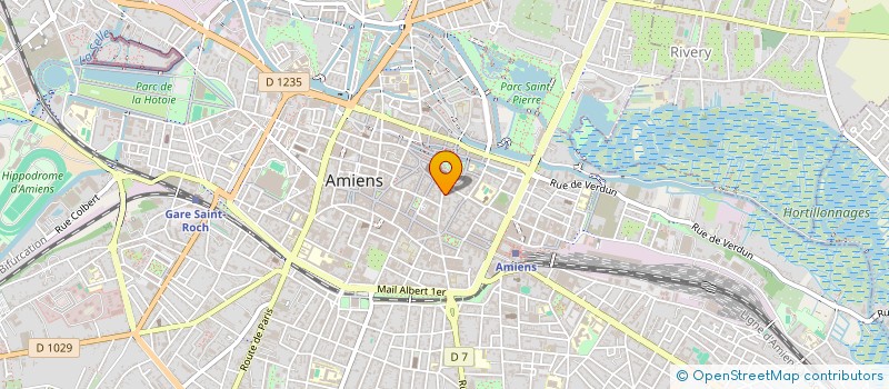 localisation de l'entreprise MADAME MARIE LHOTELLIER  AMIENS