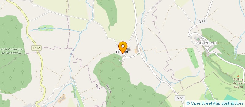 localisation de l'entreprise MADAME MARIE LHUILLIER  DOMMARIE-EULMONT