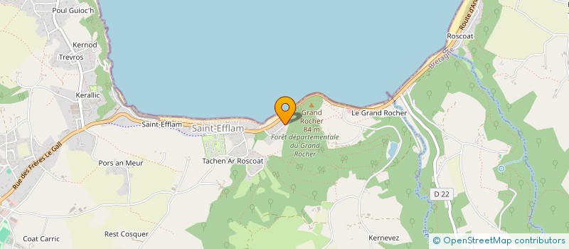 localisation de l'entreprise MADAME MARIE LIEBERT  PLESTIN-LES-GREVES