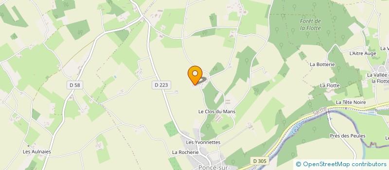 localisation de l'entreprise MADAME MARIE-LIESSE BOILLOT à LOIR EN VALLEE