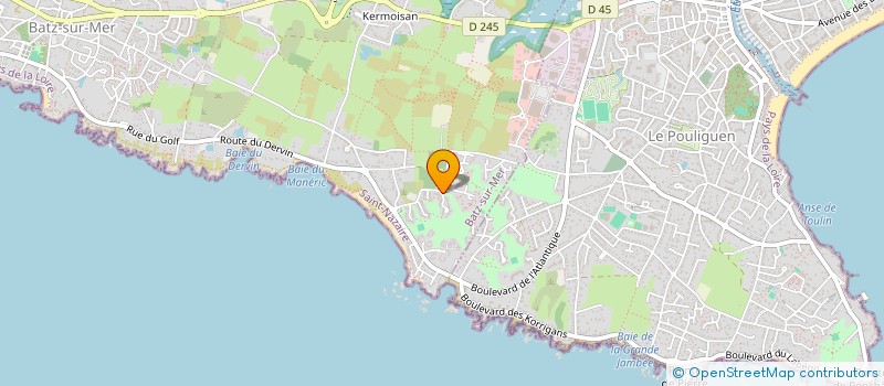 localisation de l'entreprise MADAME MARIE-LIESSE DECAESTECKER à BATZ-SUR-MER