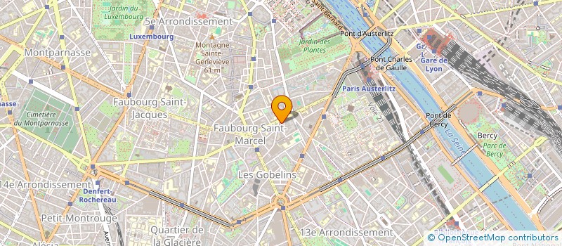 localisation de l'entreprise MADAME MARIE-LIESSE GOBRY  PARIS