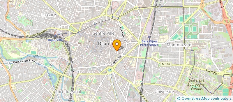 localisation de l'entreprise MADAME MARIE LIESSE TEISSIER  DIJON