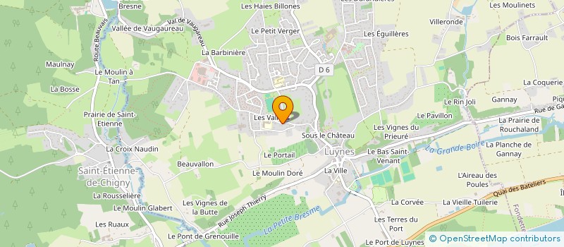 localisation de l'entreprise MADAME MARIE-LIESSE TOUTAIN  LUYNES