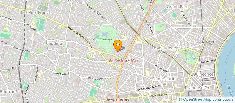 localisation de l'entreprise MADAME MARIE-LIESSE VANDIER  BORDEAUX