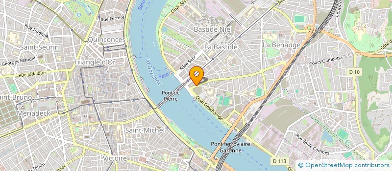 localisation de l'entreprise MADAME MARIE LIGNAC à BORDEAUX
