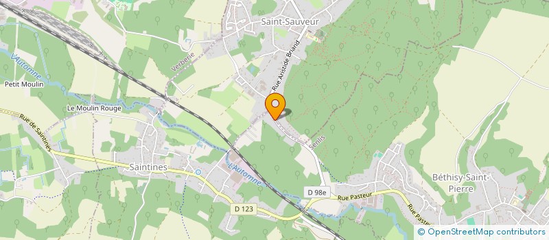 localisation de l'entreprise MADAME MARIE LINDA HORNECH  BETHISY-SAINT-PIERRE