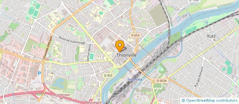 localisation de l'entreprise MADAME MARIE LINDER à THIONVILLE