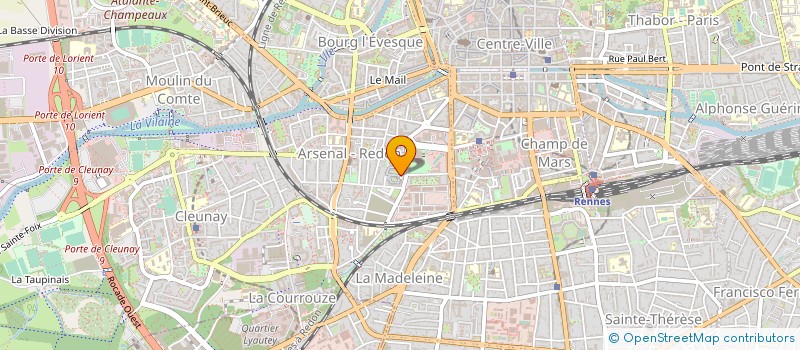 localisation de l'entreprise MADAME MARIE-LINE ASSELIN  RENNES