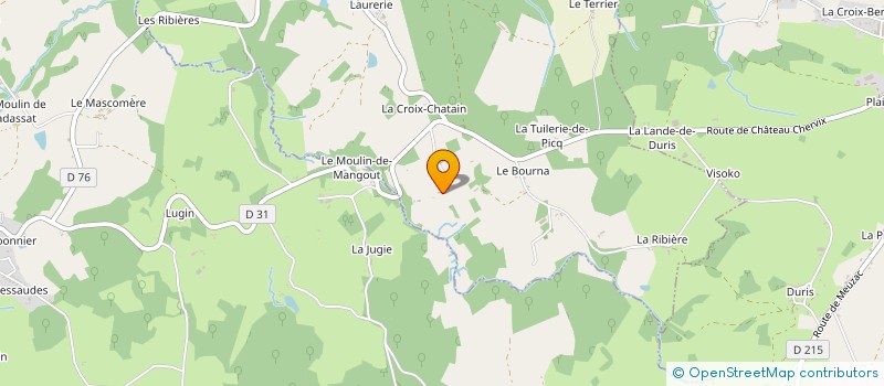 localisation de l'entreprise MADAME MARIE LINE AUDIER  VICQ-SUR-BREUILH