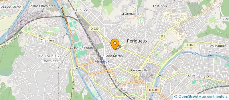 localisation de l'entreprise MADAME MARIE-LINE BERTHOME  PERIGUEUX