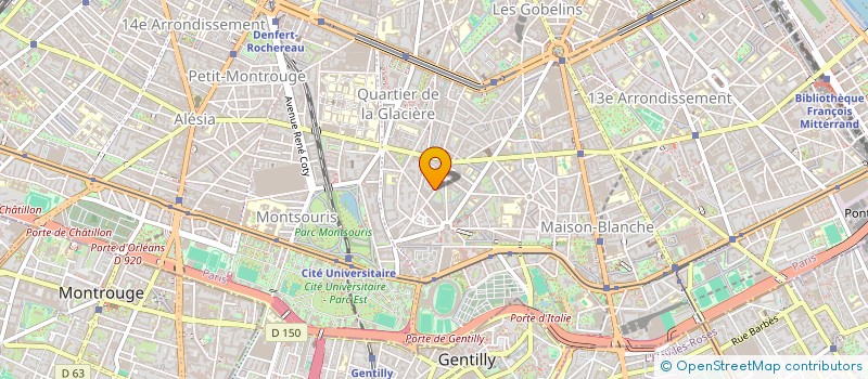 localisation de l'entreprise MADAME MARIE-LINE BOUVENOT  PARIS