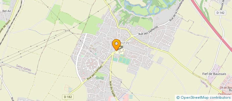 localisation de l'entreprise MADAME MARIE-LINE CASAGRANDE  CHAURAY