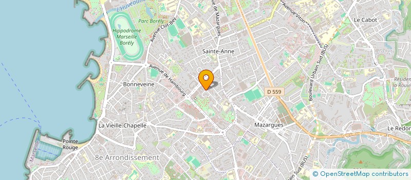 localisation de l'entreprise MADAME MARIE LINE COLOTROC  MARSEILLE
