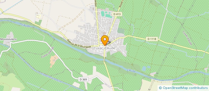 localisation de l'entreprise MADAME MARIE-LINE COUMES  OUVEILLAN