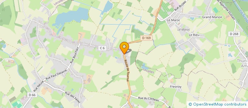 localisation de l'entreprise MADAME MARIE LINE DARDENNE  SAINT-AMAND-LES-EAUX