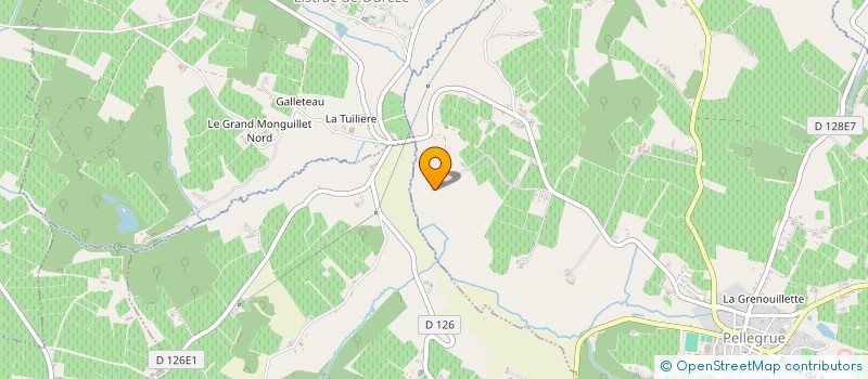 localisation de l'entreprise MADAME MARIE-LINE DECHARTRE à PELLEGRUE